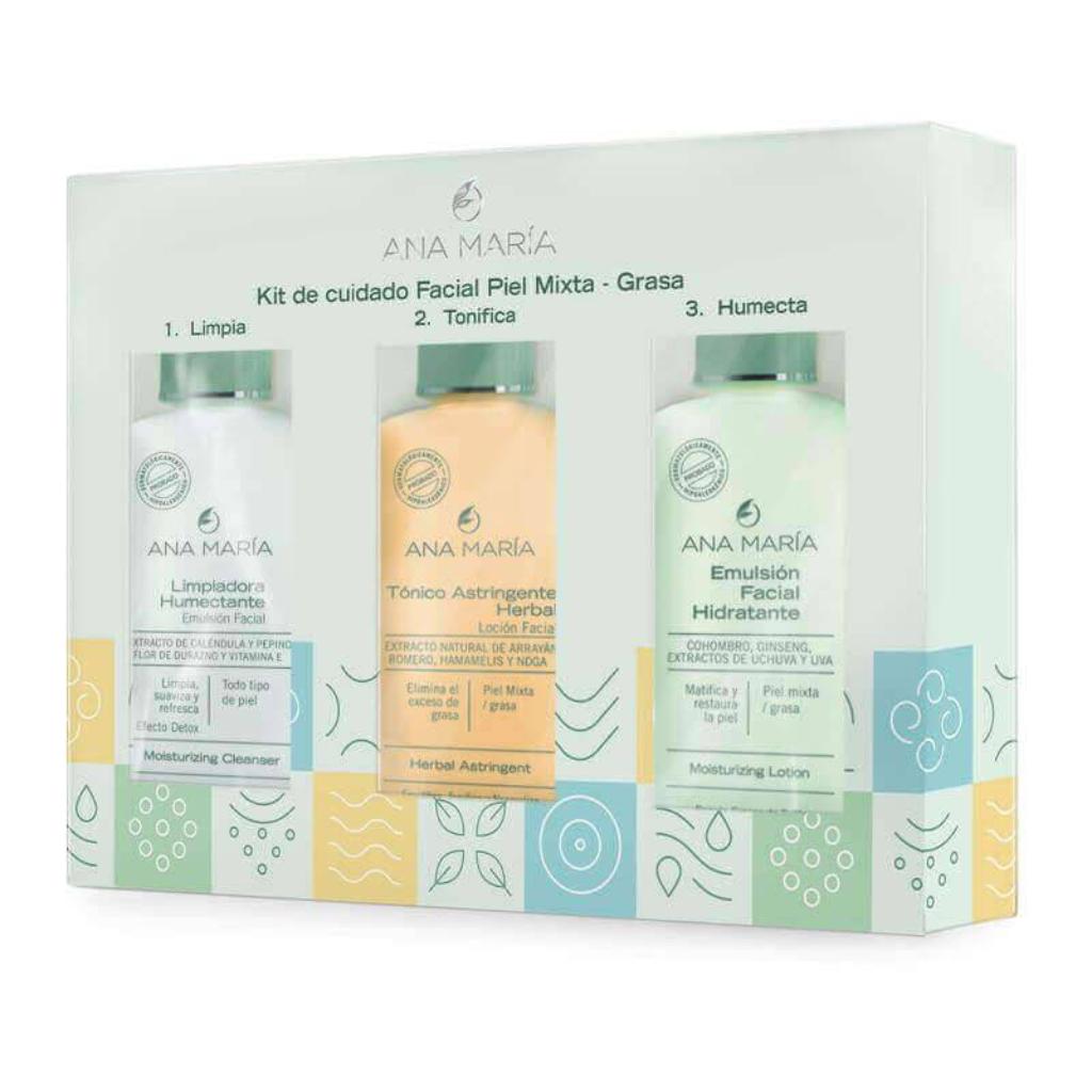 Ana Maria kit piel grasa x3 - altare beauty shop